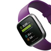 SmartWatch, AboutTime Bluetooth Smart Watch, Long Battery IP67 Waterproof Sleep Monitor Message/Call Reminder All-in-One Bracelet for Android & iOS Apple iPhone/Samsung Galaxy/Huawei/Xiaomi, Purple