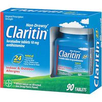 Claritin Allergy 24 Hour Tablets, 10 mg, 90-Count