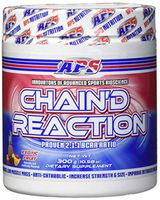 Chain'd Reaction - The Ultimate BCAA Amino Acid Recovery Aid for Muscle Growth, Exotic Fruit, 300 Gram