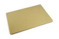 Commercial Brown Plastic Cutting Board, Large 20x15 Inch, NSF Certified