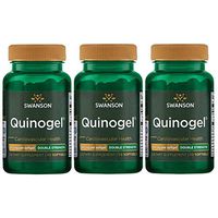 Swanson Quinogel - Double Strength 100 mg 30 Sgels 3 Pack