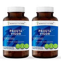 Secrets Of The Tribe - Prosta Vigor, Healthy Prostate Formula, Herbal Supplement Blend (2x120 Capsules)
