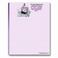 Funny Note Pad - Dieting Since Early This Morning! - Great Funny Gift Idea