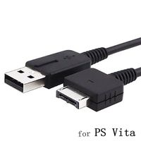 Dotop PS Playstation Vita USB Data Cable Charge Cable Sync Cable 1.1 Meters 2 Pcs Black