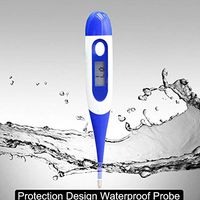 2020 New Baby Digital Thermometer Waterproof Electronic Temperature for Baby Kids Body Anal Armpit LCD Thermometer with Soft Head for Kid