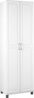 SystemBuild Kendall 24" Utility Storage Cabinet, White