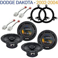 Compatible with Dodge Dakota 2002-2004 Factory Speaker Replacement Harmony (2) R65 Package New
