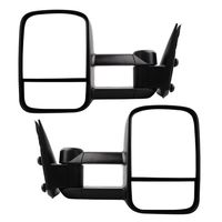 Towing Mirrors for 1999-2007 Chevy Silverado GMC Sierra 1500 2500 3500 Truck Manual Telescoping Side Mirrors Pair Set