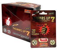 Thumbs Up 7 70K 24Pills in The Box Red Male Enhancing Natural Performance Pill The New Most Effective Natural Amplifier for Performance, Energy, and Endurance (RED(24PILLS))