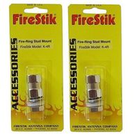 FireStik LOT 2 K-4R CB Radio Antenna FIRERING Stud Mount