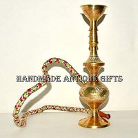 Nautical Gift Decor Mini Brass Hookah Small Shisha Narguile Nargila Hukka Hooka Chicha
