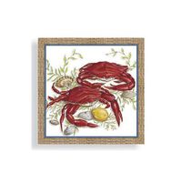 Crab-themed Three Ply Dinner Napkins by Cape Shore