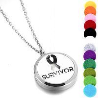 memorial jewelry Hollow Essential Oil Diffuser Aromatherapy Necklace Engrave Perfume Pendant