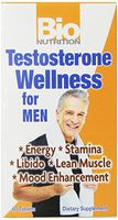 Bio Nutrition Testosterone Wellness, 60 Tabs, 60 Count