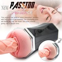 Electric Lìckǐng Pěnňis Sückiňg Toys for Men Fully Automatic Piston Telescopic Rotation Pòckèt Pùssèys Hands Free with Multi Powerful Modes and Vibration Massage