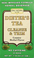 Only Natural Dieters Cleansing Tea - Herbal, 1.45 Ounce