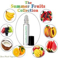 Incredible Fruits & Floral Perfume Oils (Select Your Favorite Scent) 41 Varieties (Sweet Strawberries)
