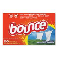 Bounce 80168BX Fabric Softener Sheets, 160 Sheets/Box
