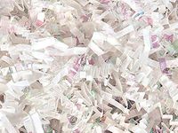 120z White & Iridescent Gift Basket Shred Crinkle Paper Grass Filler