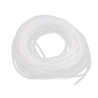 uxcell 4mm Flexible Spiral Tube Cable Wire Wrap Computer Manage Cord Clear 7M Length