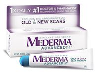 Mederma OzmQMG Advanced Scar Gel Reduces the Appearance of Old & New Scars, 0.7 oz (2 Pack)