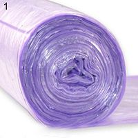 Eco-Friendly Disposable Garbage Bag,Trash Cans Wastebaskets Waste Bags 50Pcs/Roll