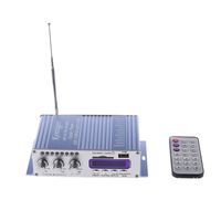 MagiDeal HY-502 Mini Hi-Fi Stereo Audio AMP Amplifier Support FM/MP3/SD/USB/DVD for iPod Car Motorcycle Home