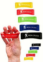Iron Crush Finger Extensor Hand & Forearm Exerciser (Set of 10)