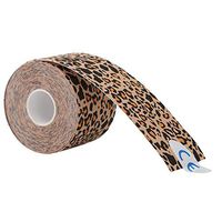Vbest life 16.4 FT Kinesiology Tape for Physical Therapy Sports Athletes, Elastic Kinesiology Sport Tape Fitness Muscle Pain Care Reduce Pain and Injury Recovery(Leopard Print)