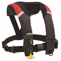 Kent A-33 in-Sight Automatic Inflatable Life Jacket Red