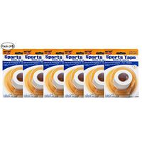 Instant Aid- First Aid Sports Tape (1 Roll) (Pack of 6) by Purest