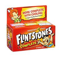 Flintstones Complete Children's Multivitamin/Multmineral Supplement Chewable Tablets 60 ct (Pack of 6)