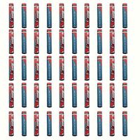 HyperPS - 50PCS - AAAA Alkaline Batteries MX2500, Mini, UM 6 (JIS), LR8D425, 25A for Streamlight Stylus Lights