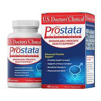 U.S. Doctors' Clinical Prostata Advanced with Urinary Support for Men's Prostate Health, Prostate Formula with Saw Palmetto, Lycopene, and Vitamin A (Packaging May Vary) [1 Month Supply – 60 Softgels]