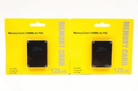 Ankong®PS2 2×128MB Memory Card Game Memory Card for Sony Play Station 2
