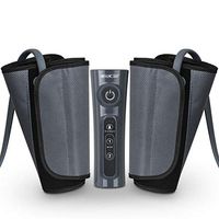 CINCOM Leg Massager for Circulation Air Compression Calf Wraps with 2 Modes 3 Intensities and Helpful for RLS and Edema