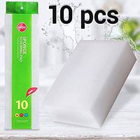Spongenic Kitchen-Sponges Scouring Pad for Kitchen-Bathroom Heavy Duty-Cleaner Multi Function (10packs)