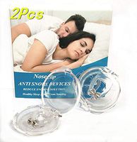 Silicone Magnetic Anti Snore Nose Clips, Snoring Solution Sleeping Anti Snoring Devices Aid Relieve Snore for Men Women (2 pcs)