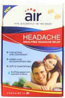 Air Headache Advanced Nasal Breathing Aid, 12 Count