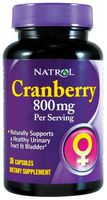 Natrol Cranberry 400 mg Capsules, 30-Capsules (Pack of 2)