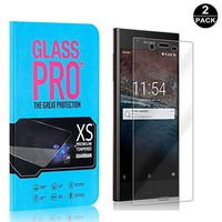 Bear Village Screen Protector for Sony Xperia XZ, Bubble Free, 9H Scratch Resistant HD Tempered Glass Screen Protector Film for Sony Xperia XZ, 2 Pack