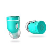 Crazybaby Air (Nano) True Wireless Bluetooth Earbuds with Charging Capsule, Bluetooth 5.0 Ready, with All Day Battery Life and Microphone. (Atlantic Green)