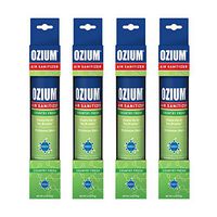 Ozium 3.5 Oz. Air Sanitizer & Odor Eliminator 4 Pack for Homes, Cars, Offices and More, Country Fresh, 4 Pack