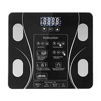 Fat Scale Body Fat Bathroom Scale Floor Scientific Smart Electronic LED Digital Weight Household Weighing Balance Connect Composition