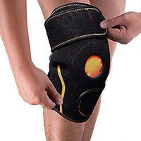 WORLD-BIO Knee Ice Pack Wrap, Reusable Hot & Cold Therapy Gel Pack Knee Support Brace for Knee Replacement Surgery, Bursitis Injuries Pain, Rheumatoid Arthritis, Meniscus Tear, Sprains & Swelling