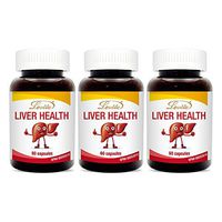 Lovita Liver Health, Milk Thistle, Turmeric Extract, DL-Alpha-Lipoic Acid, Schisandra, 60 Capsules (Pack of 3)