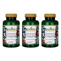 Swanson Children's Chewable Multivitamin 120 Chwbls (3 Pack)