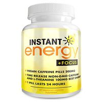 Instant Energy Focus Dietary Supplement, 60 Capsules