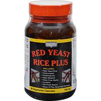 ONLY NATURAL RED Yeast Rice Plus, 60 VCAP