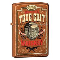 Zippo "True Grit-Movie" Toffee Finish Lighter, 9207